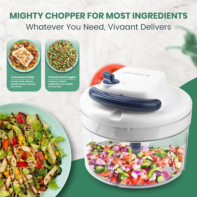 Vivaant Manual Food Processor