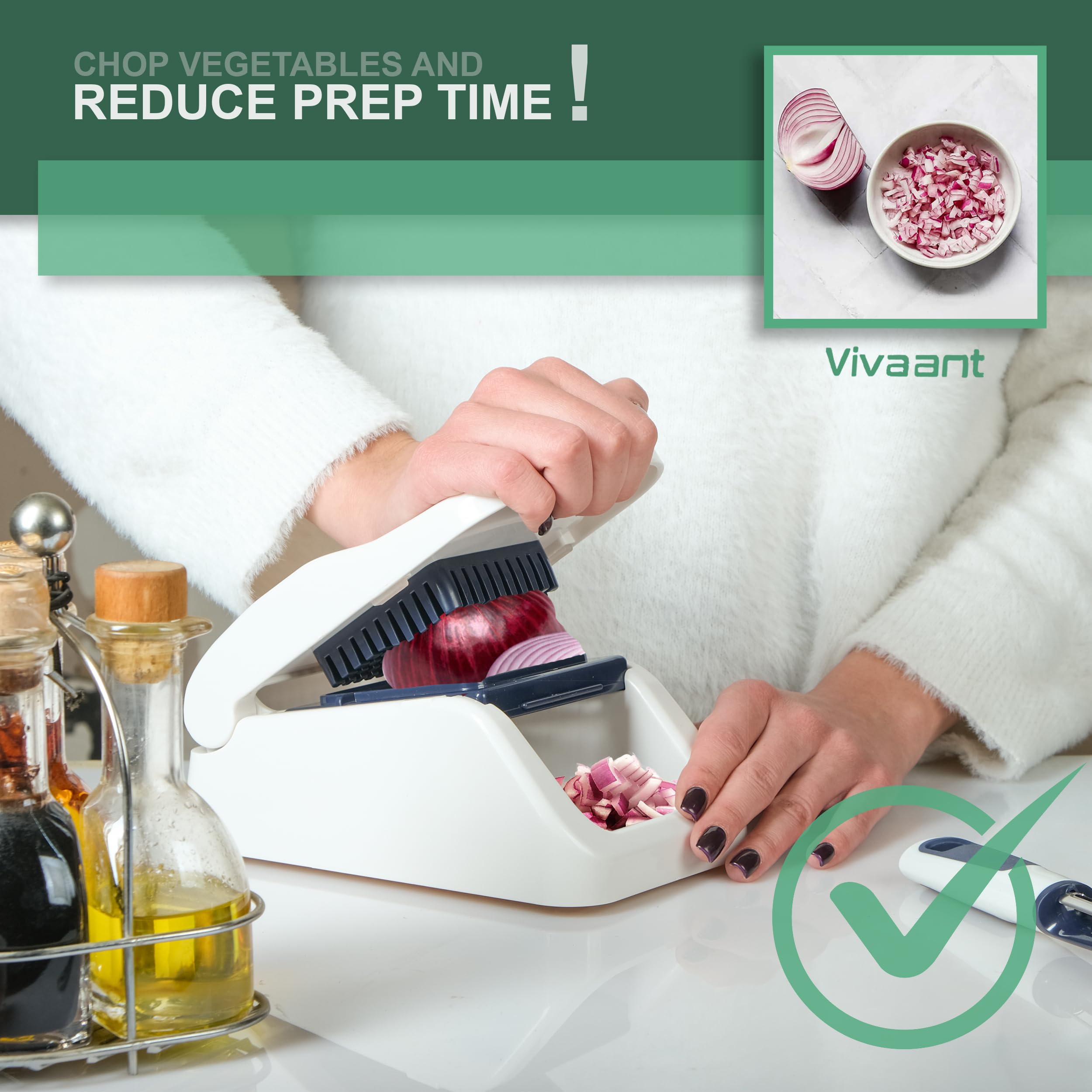 Vivaant Compact Mini Dicer