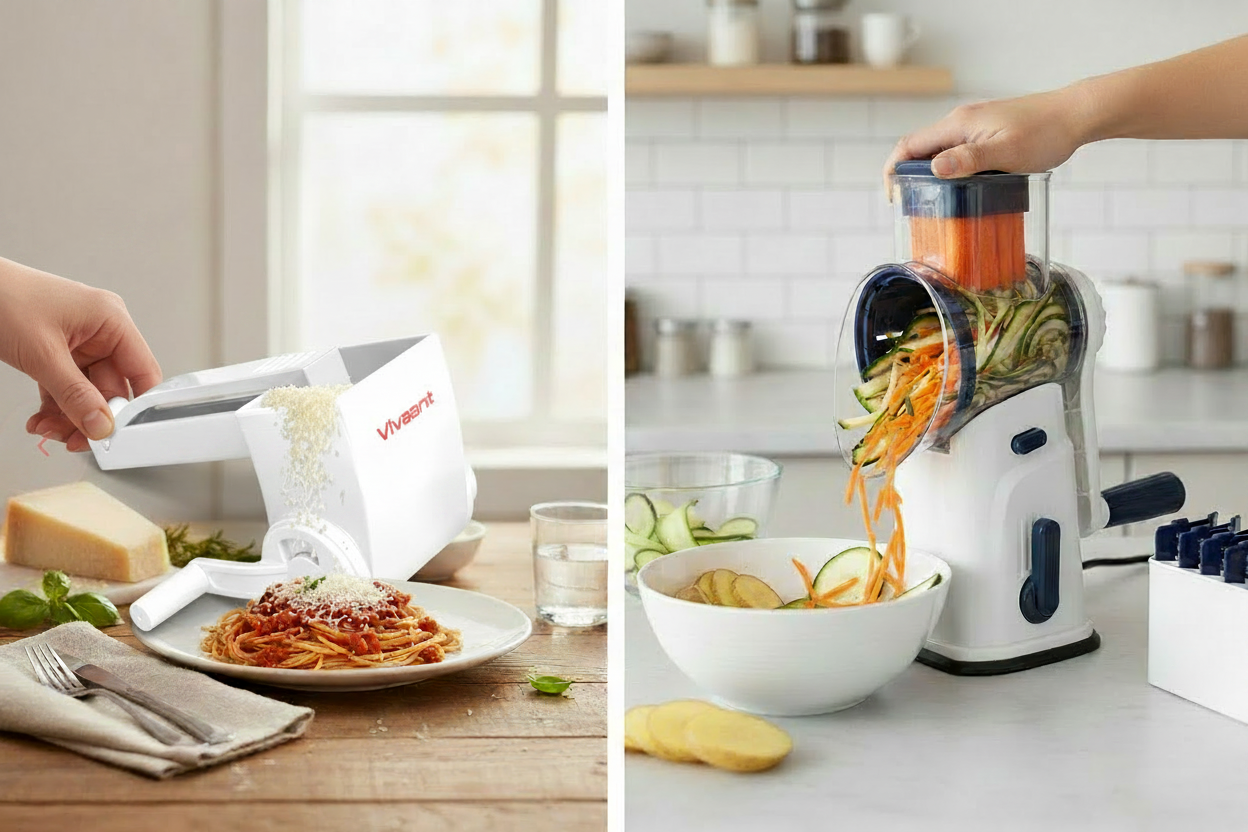 Handheld vs. Countertop Cheese Grater: Which One Is Right for You?