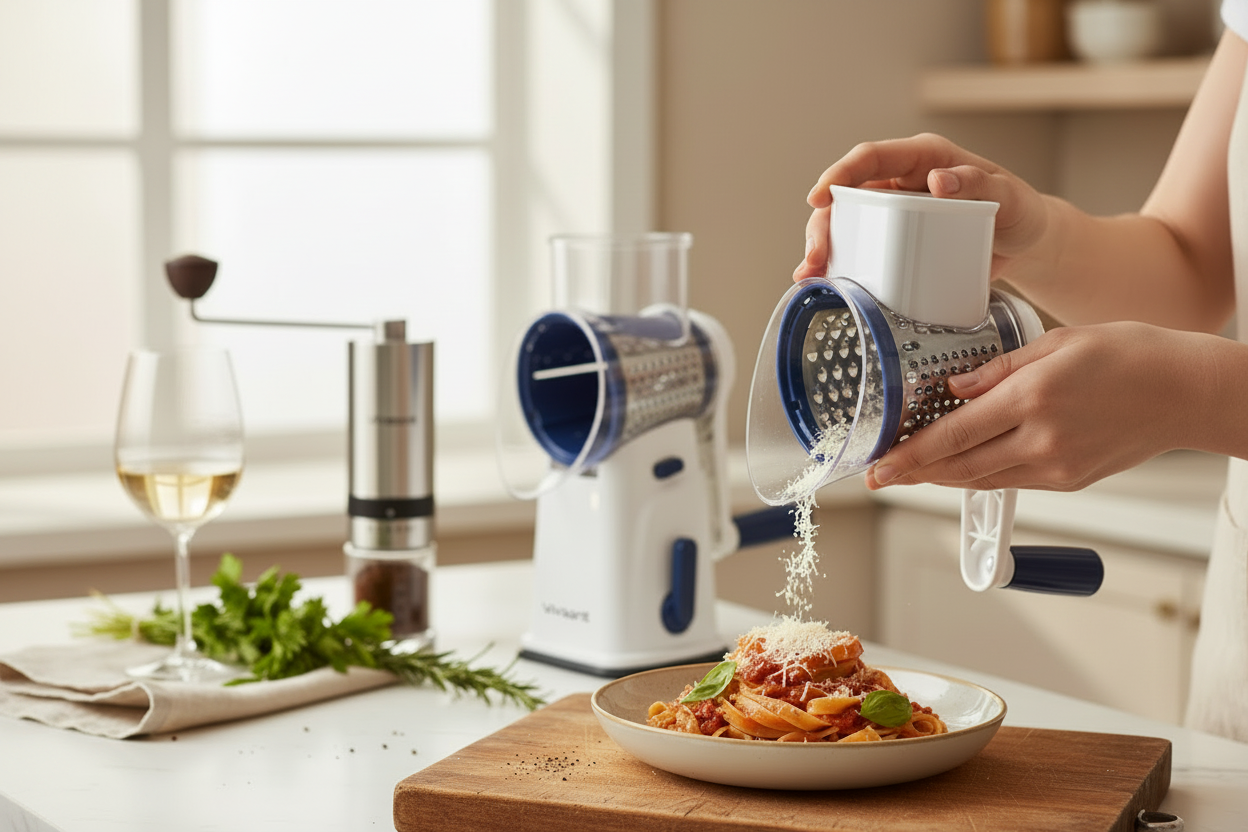 Restaurant-grade kitchen gadgets into everyday home cooking