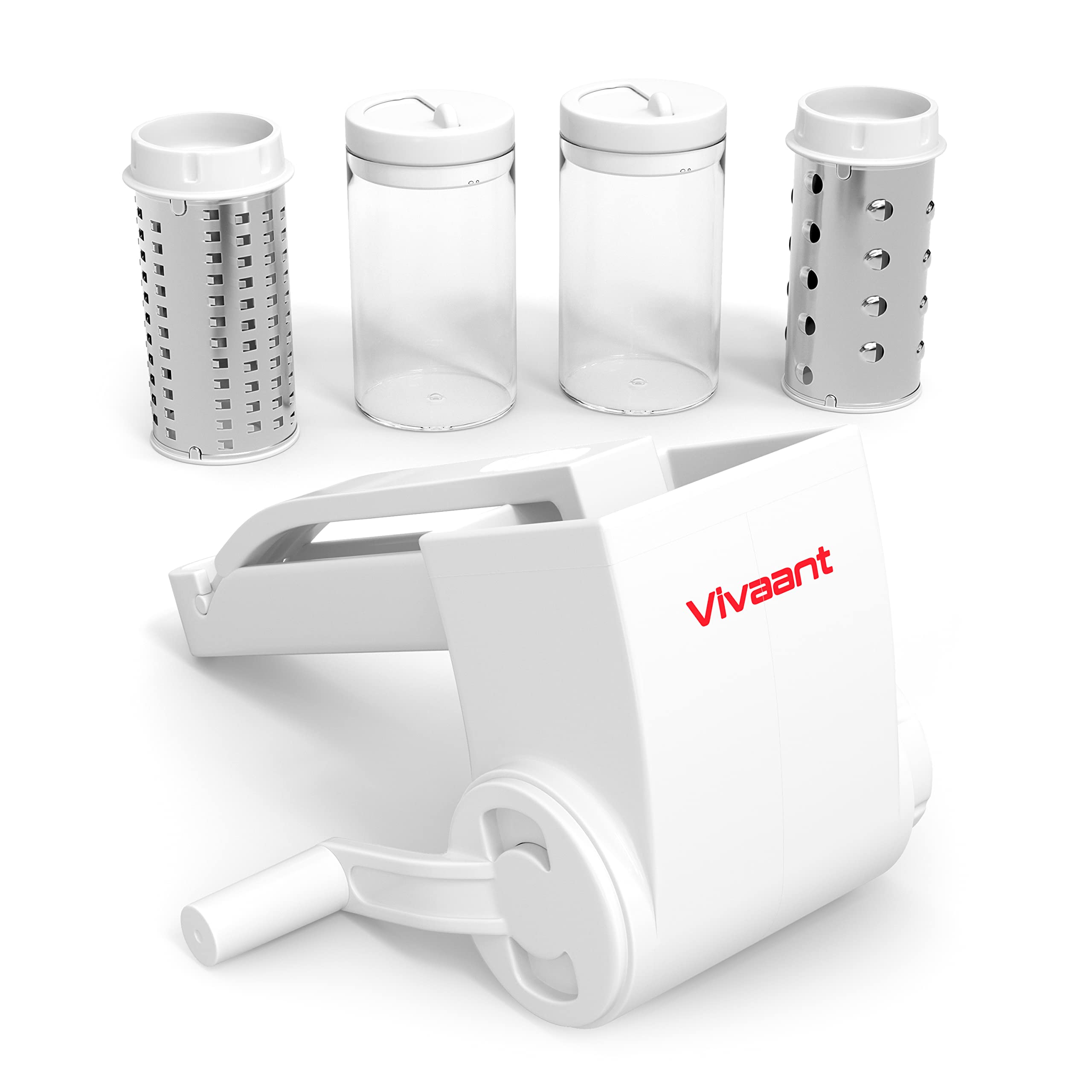 Vivaant Parmesan Cheese Grater Hand Crank