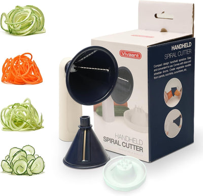 Vivaant Handheld Vegetable Spiralizer | Vegetable Noodle Maker
