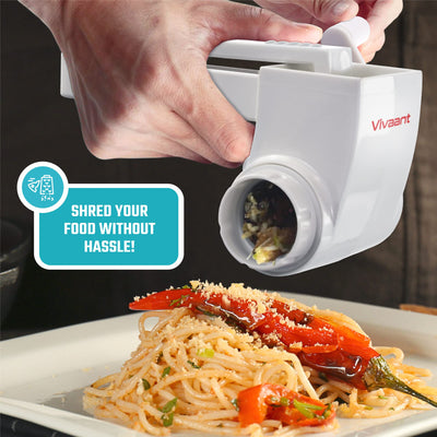 Vivaant Parmesan Cheese Grater Hand Crank